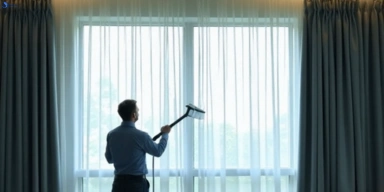 Commercial drapes cleaning service upper-coomera hotels offices