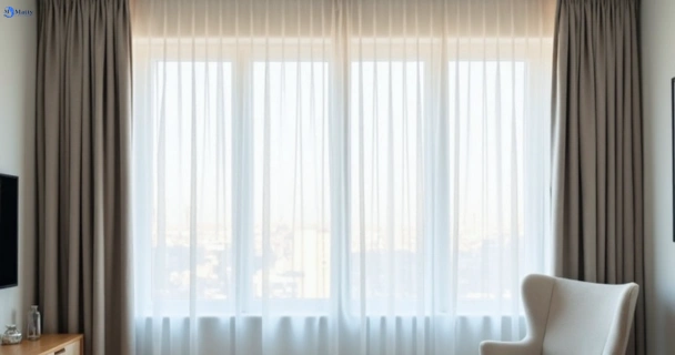 Restored vibrant drapes in upper-coomera QLD after Matty Curtain Cleaning